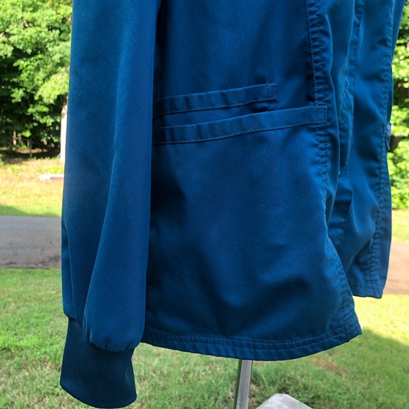 Cherokee Teal Scrub Revolution Jacket - Picture 8 of 10